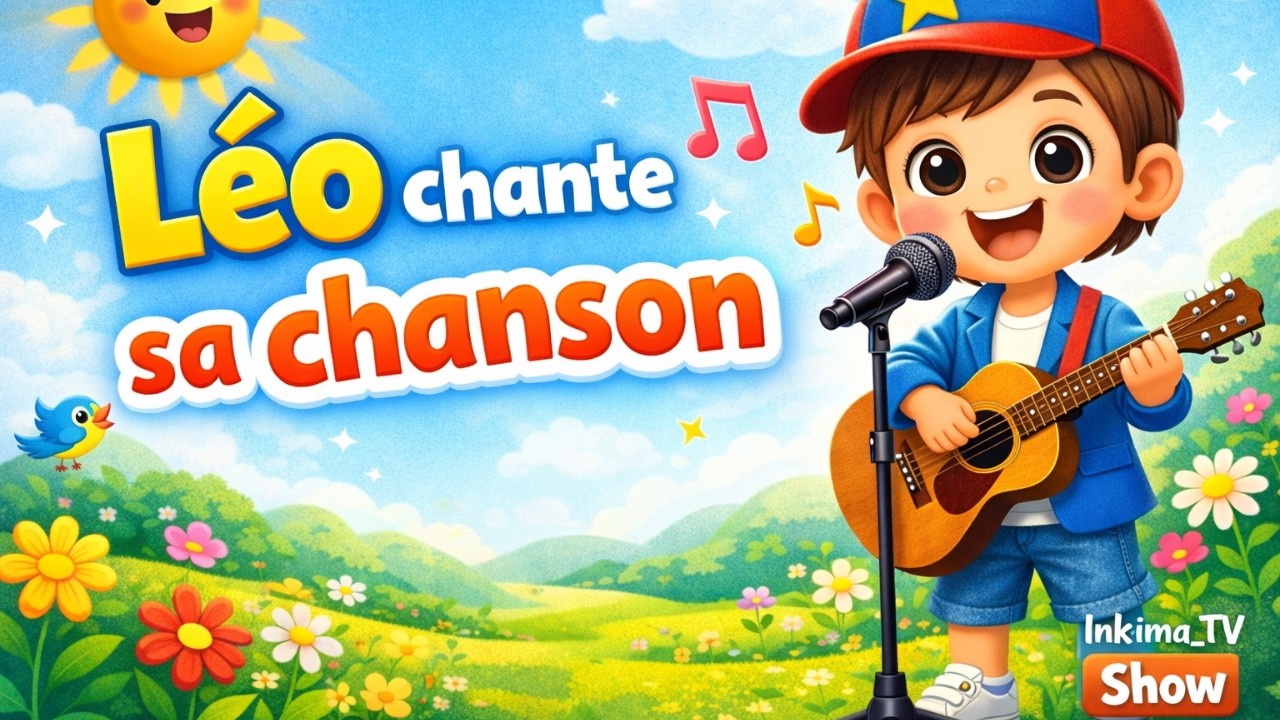 Comptine joyeuse pour enfants : Léo chante sa chanson