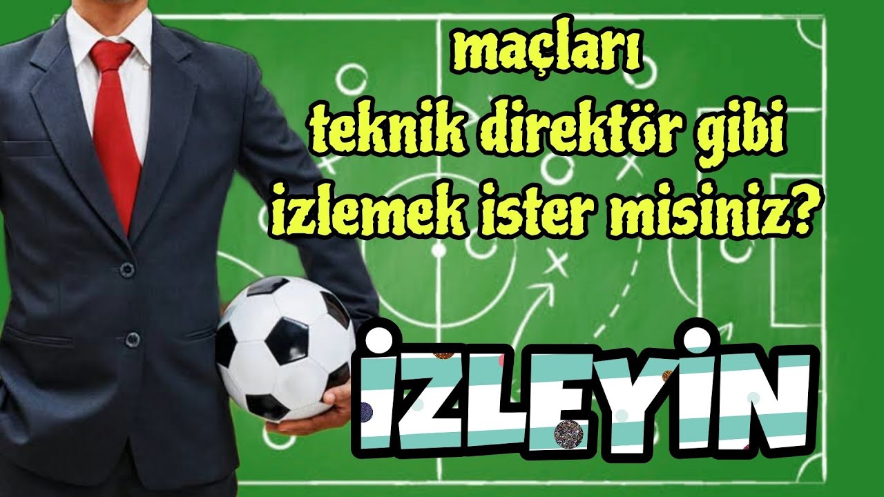 Teknik direkt&ouml;r olmak onlar gibi sahayı izlemek, futbolu analiz etmek kolay mı? 10 adımda başarın.