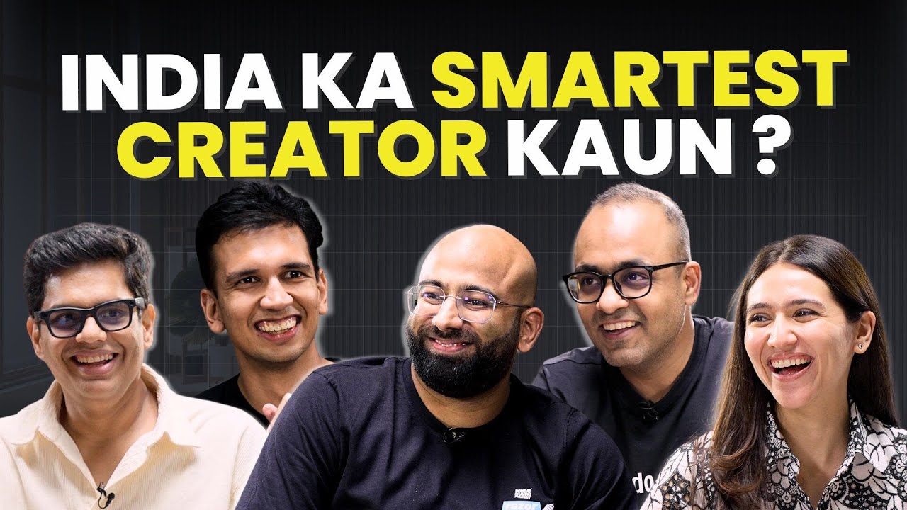 CONTENT CREATION MASTERCLASS with Tanmay, Sahiba, Revant, Shashank & Shantanu | RAZORPRENEUR 2.0