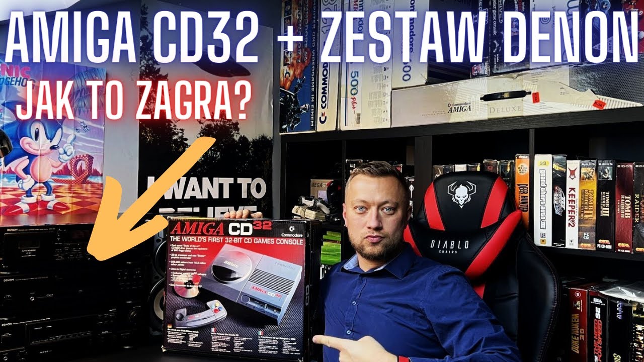 Amiga CD32 i zestaw audio DENONA - jak nam to zagra?