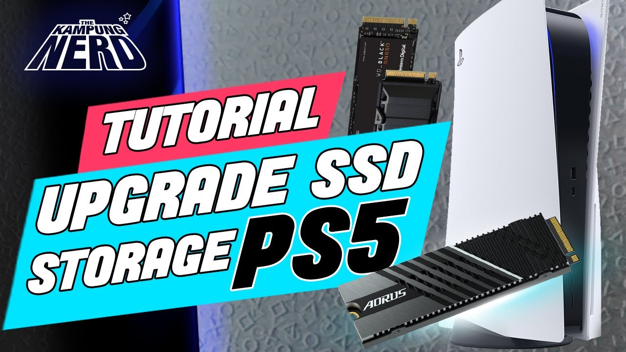 Cara Upgrade SSD Storage PS5 & SSD Mana Nak Beli (Tutorial)