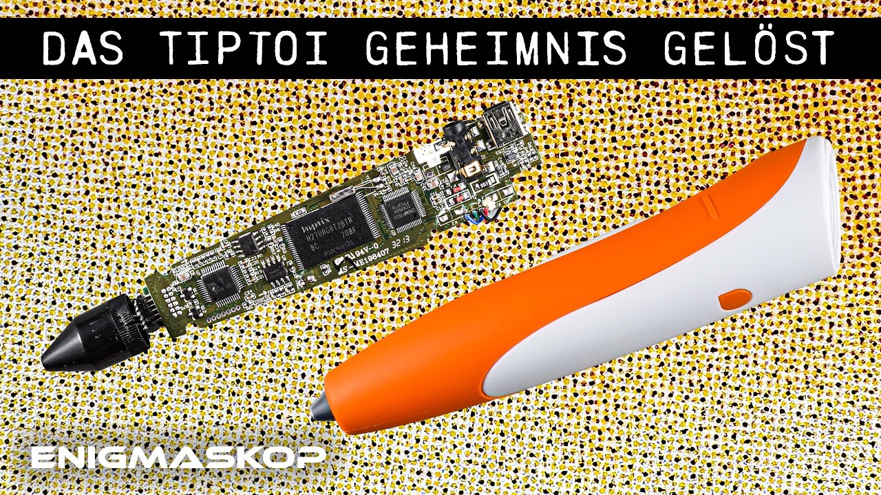 Wie funktioniert der tiptoi Stift? Der versteckte Punktcode im Buch.