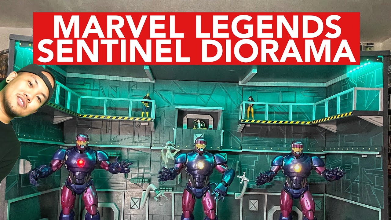 Marvel Legends Sentinel Diorama 2021