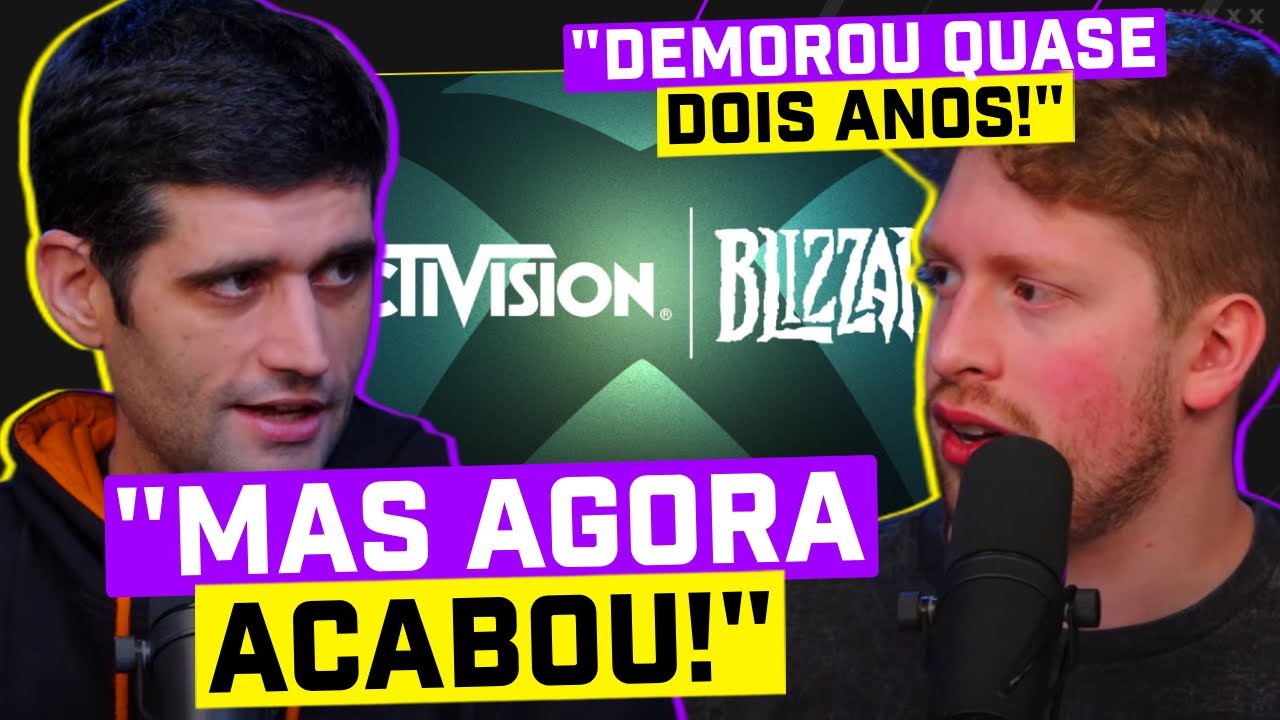 FIM DO DRAMA?! A COMPRA DA ACTIVISION FOI LIBERADA!!! #FGN