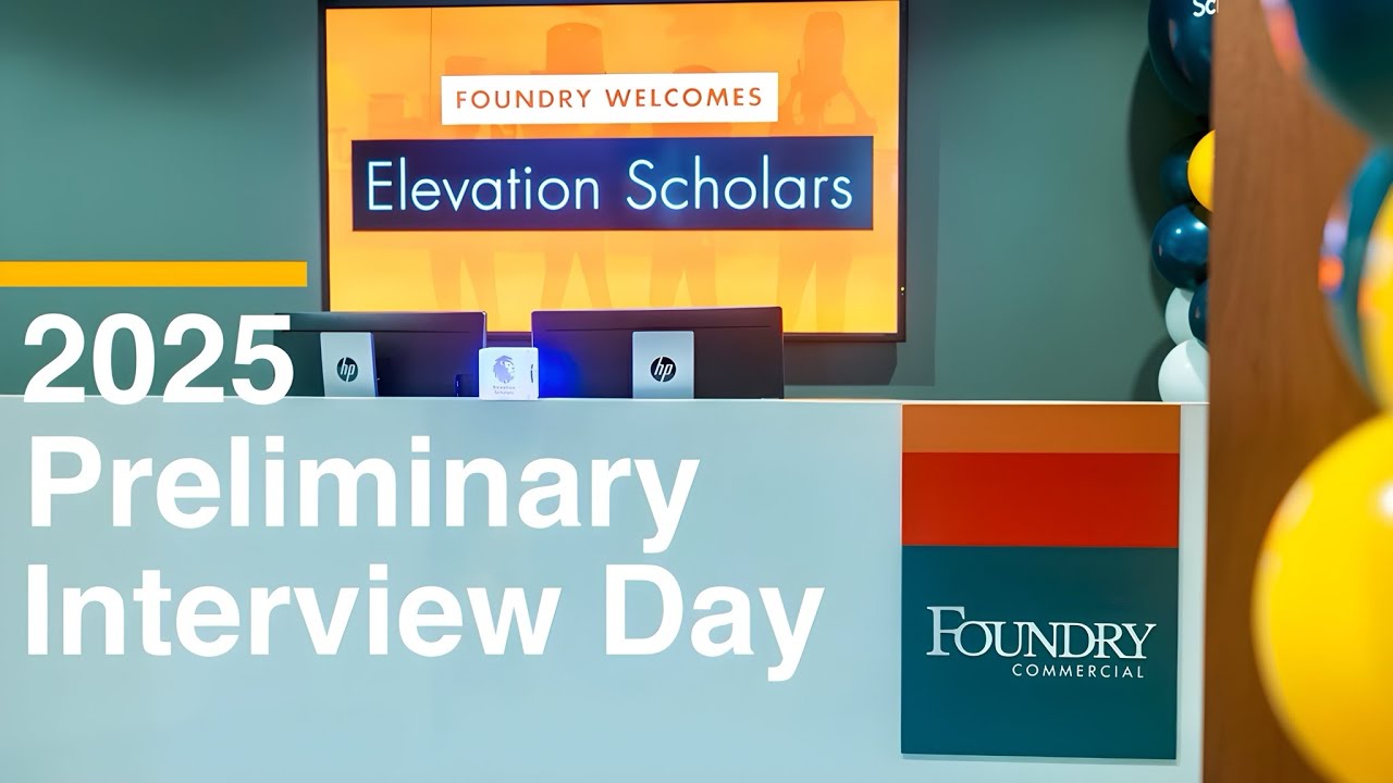 Dreams in Motion: Inside Elevation Scholars' Preliminary Interview Day 2025