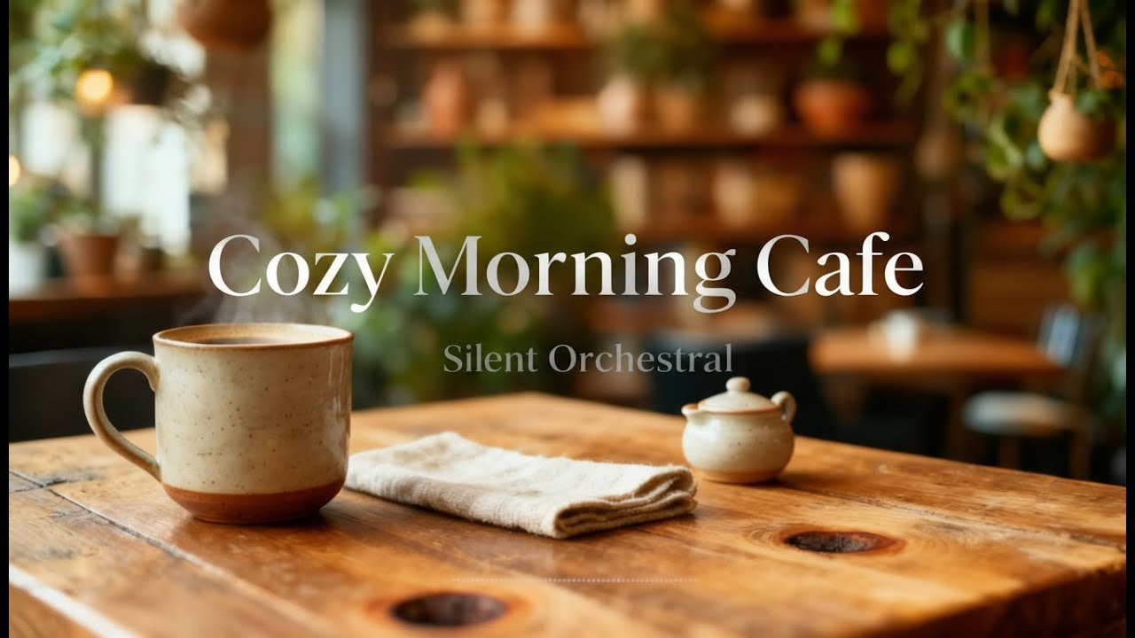 Cozy Morning Cafe BGM – Silent Orchestral Music for Work, Study & Focus