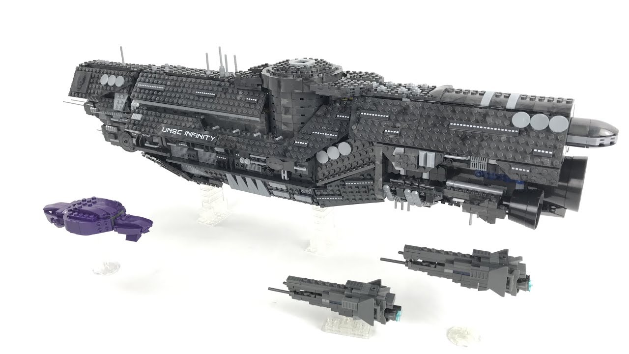 Halo Mega Construx UNSC Infinity REVIEW