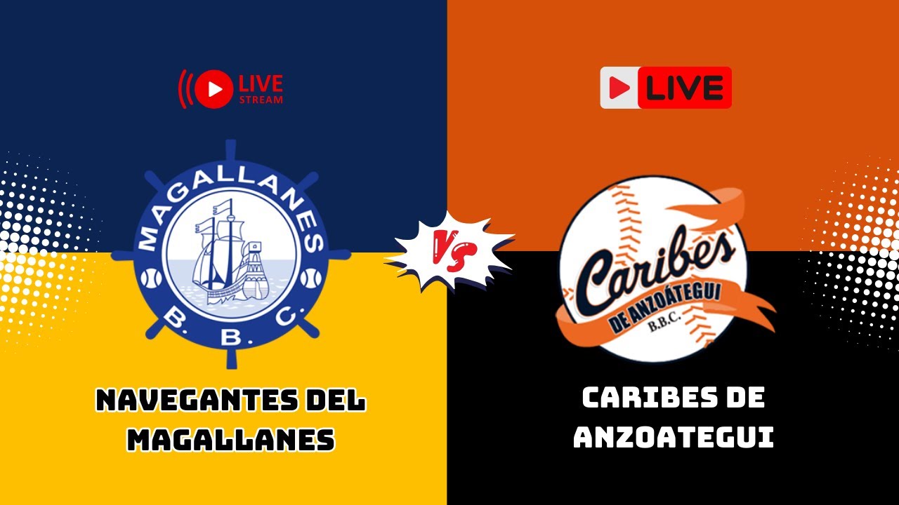 En vivo hoy. Navegantes del Magallanes vs Caribes de Anzoategui . Transmisión en vivo.
