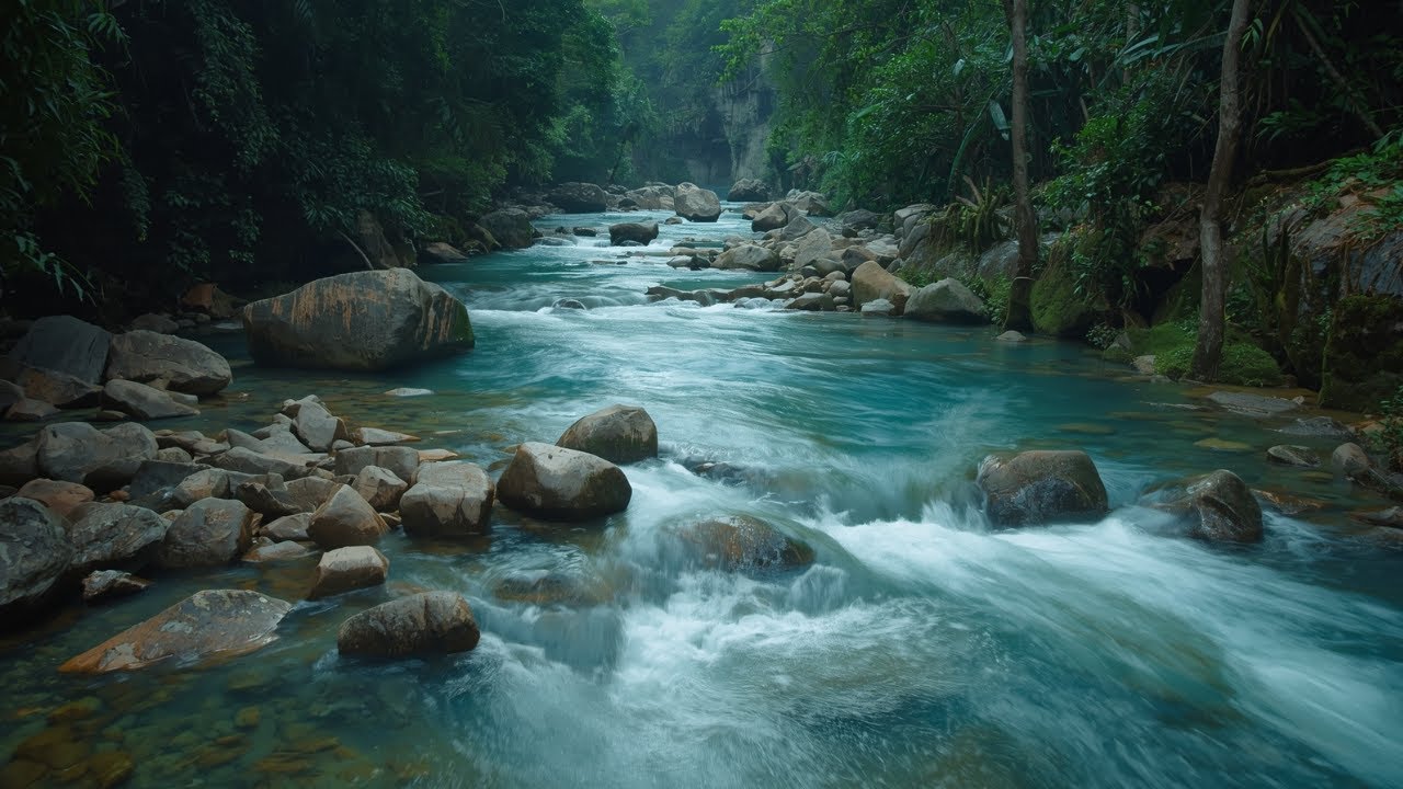 Calm Forest Stream for Sleeping and Anxiety Relief