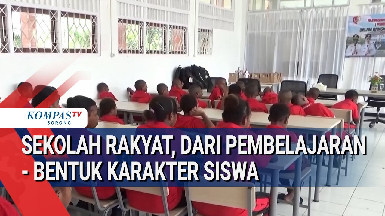 Sekolah Rakyat di Merauke Dibuka, Bentuk Upaya Karakter Siswa