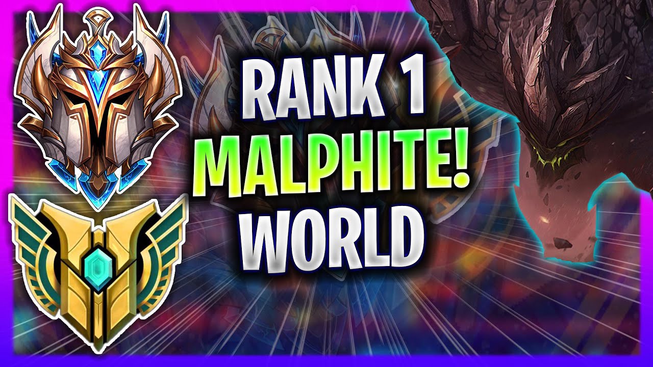 RANK 1 MALPHITE IN THE WORLD! | RANK 1 MALPHITE TOP GAMEPLAY | RANK 1 MALPHITE GUIDE