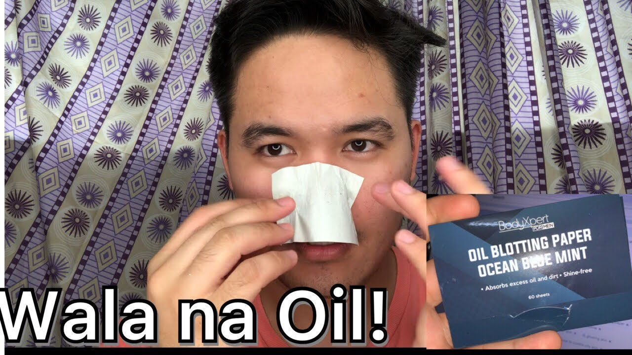 Men Skincare 2019 - Oil Blotting Paper | Tips to prevent oily skin!