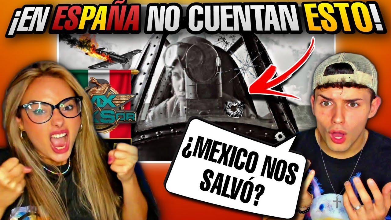 🇪🇸 ESPAÑOLA REACCIONA a ESCUADRÓN de ÁGUILAS del MEXSOR 🇲🇽 *por PRIMERA VEZ*