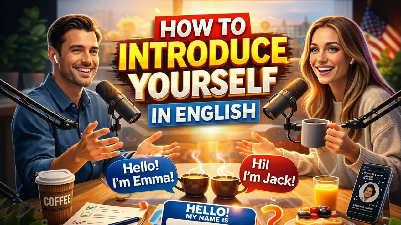 English Podcast For Leaning English | How to Introduce Yourself in English | English Conversation
