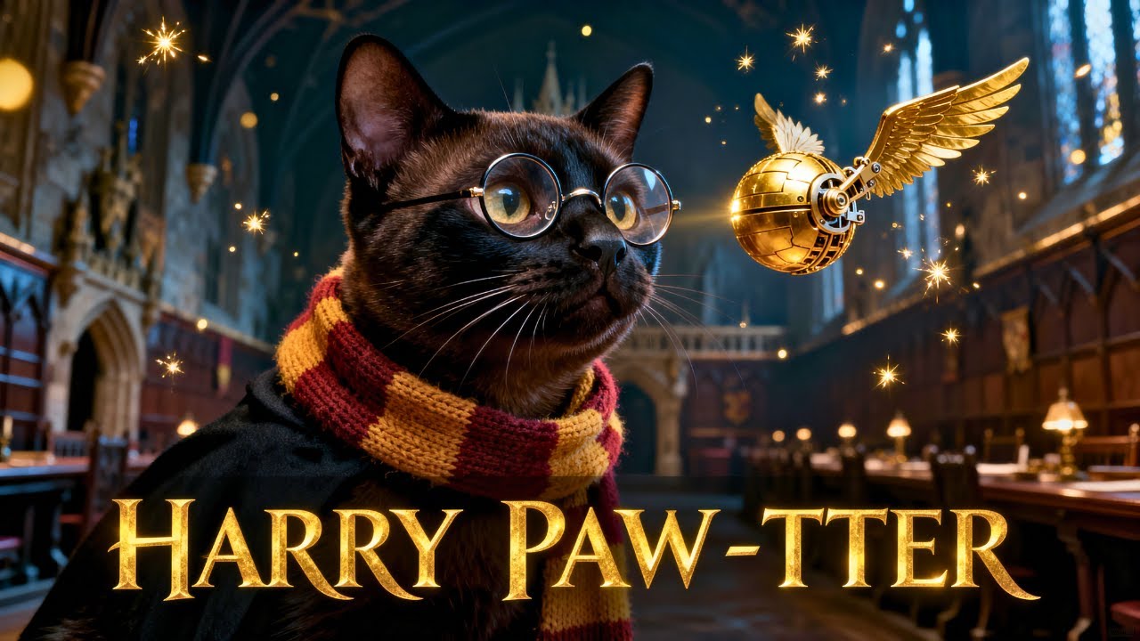Harry Paw-tter and the Sorcerer's Stone (AI Movie)
