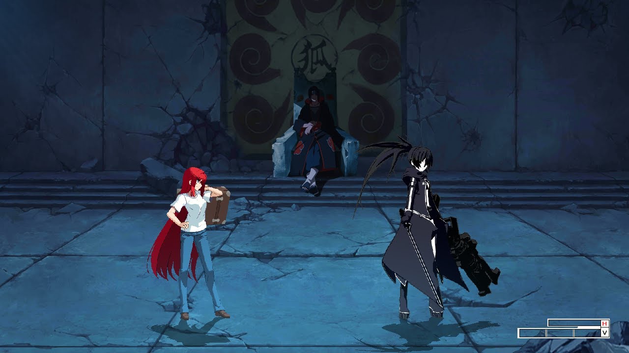 M.U.G.E.N - Aoko Aozaki vs Black★Rock Shooter