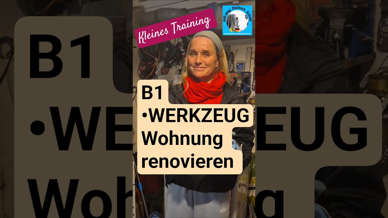 B1 &bull;Wohnung renovieren #deutsch #telc #dtz #goethe