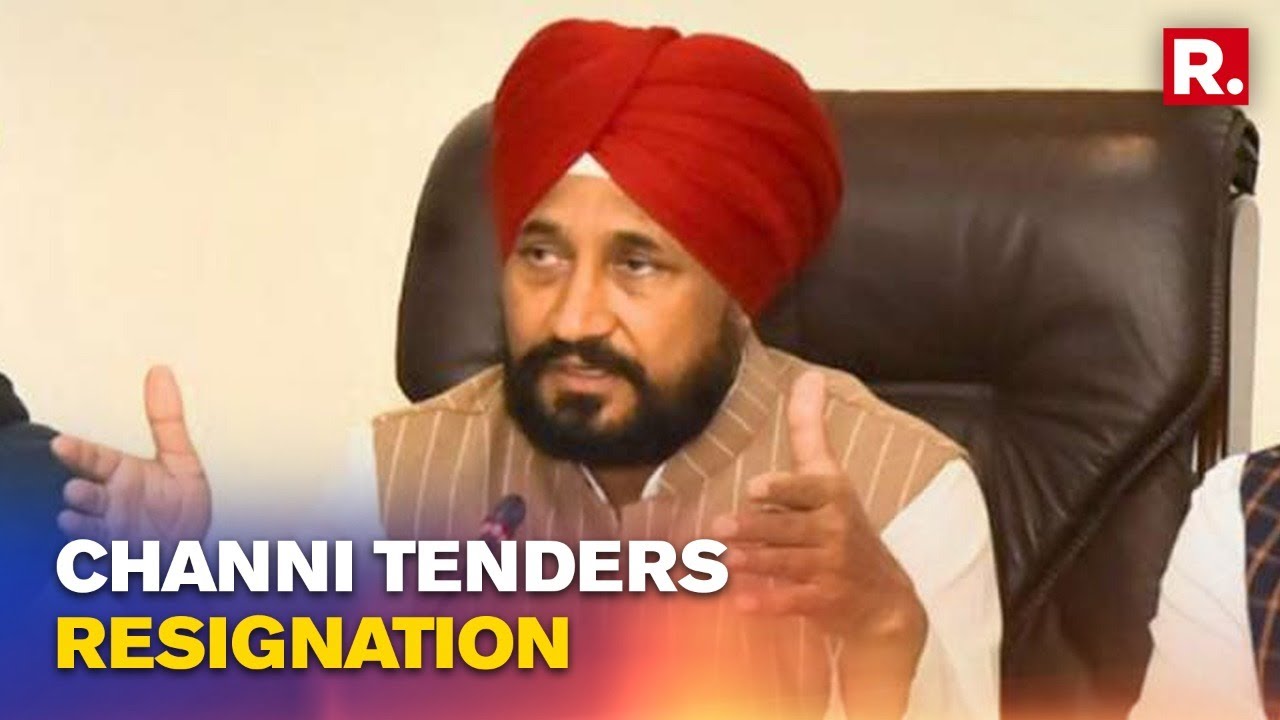 Charanjit Singh Channi Submits Resignation As CM Day After Congress Debacle In Punjab