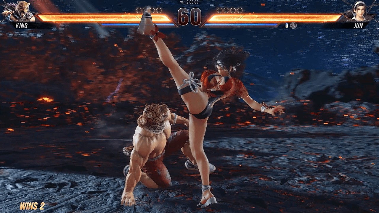 king vs jun kazama