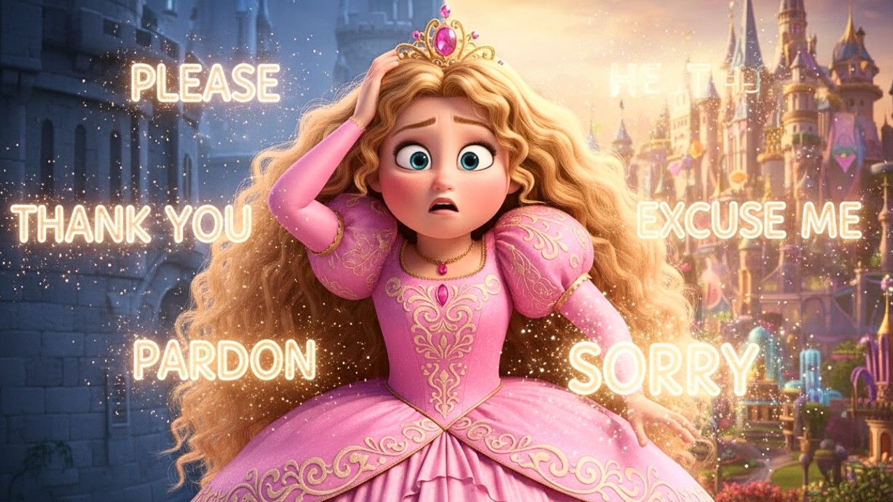 The Princess Who Forgot Her Magic Words | Good Manners Story for Kids