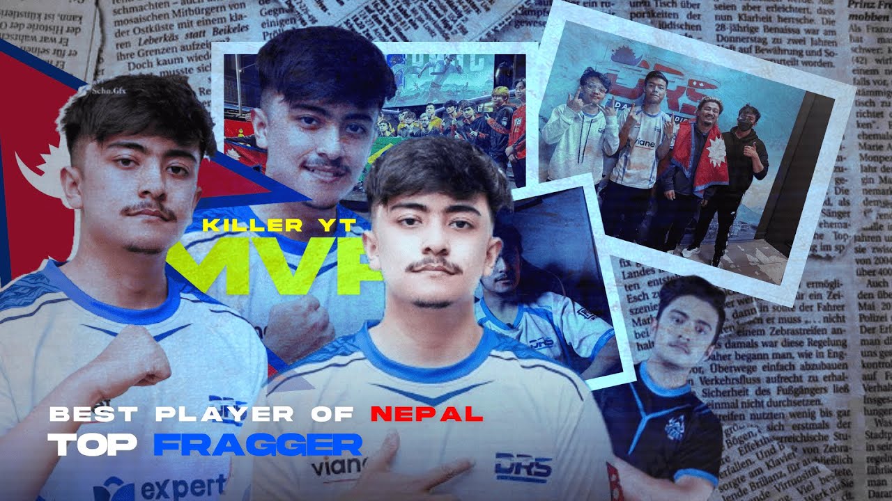 Kill Machine: Nepal's Best Player? @drsxkilleryt @DRSGAMING