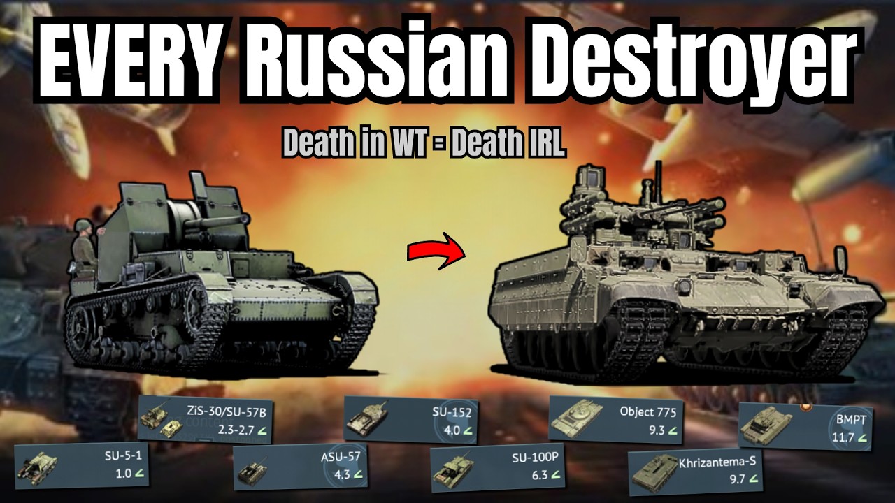 EVERY TD from Russia but IT IS A CHALLENGE!💀(+25 Tanks) | A line YOU MUST Grind!🔥ADDICTION ALERT