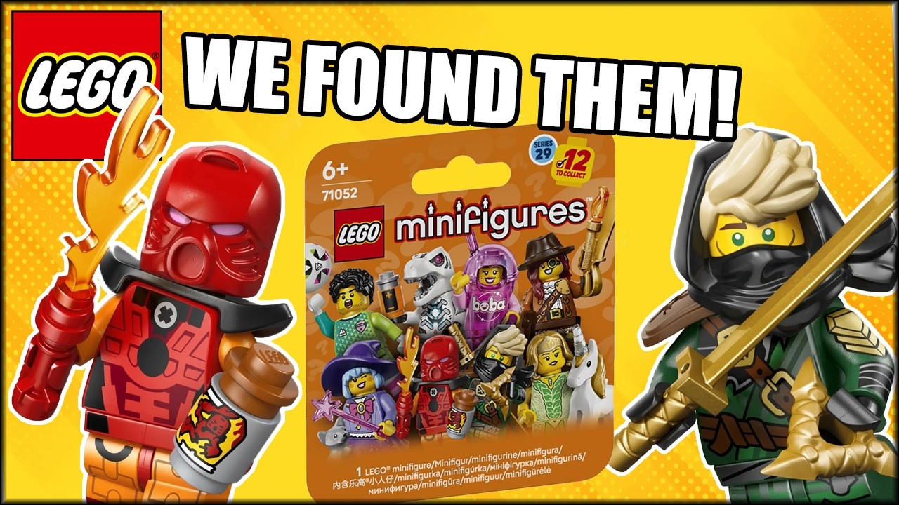 Время реванша! После неудачной покупки наконец-то собрали 29-ю серию LEGO CMF!