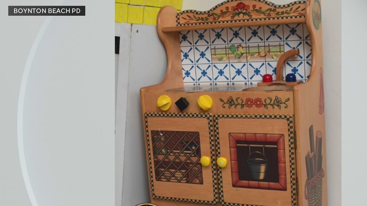 Florida child dies after getting head stuck in kitchen playset, police say