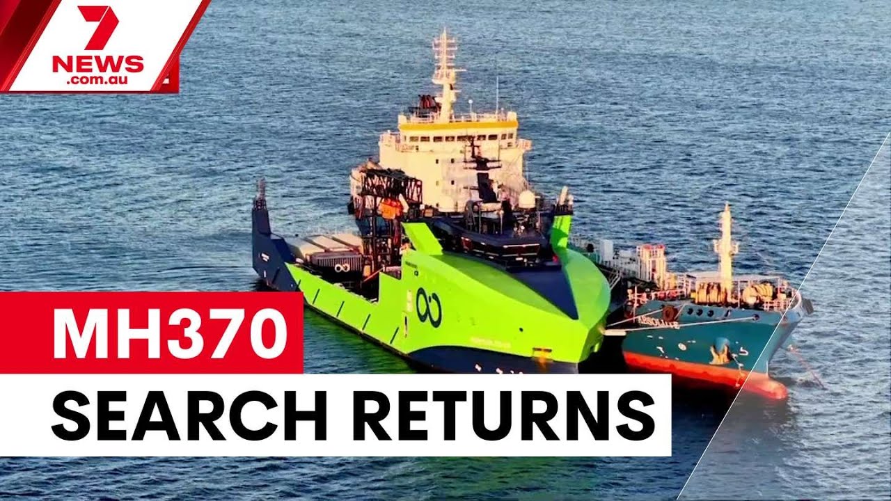 New search launched for missing flight MH370 | 7NEWS
