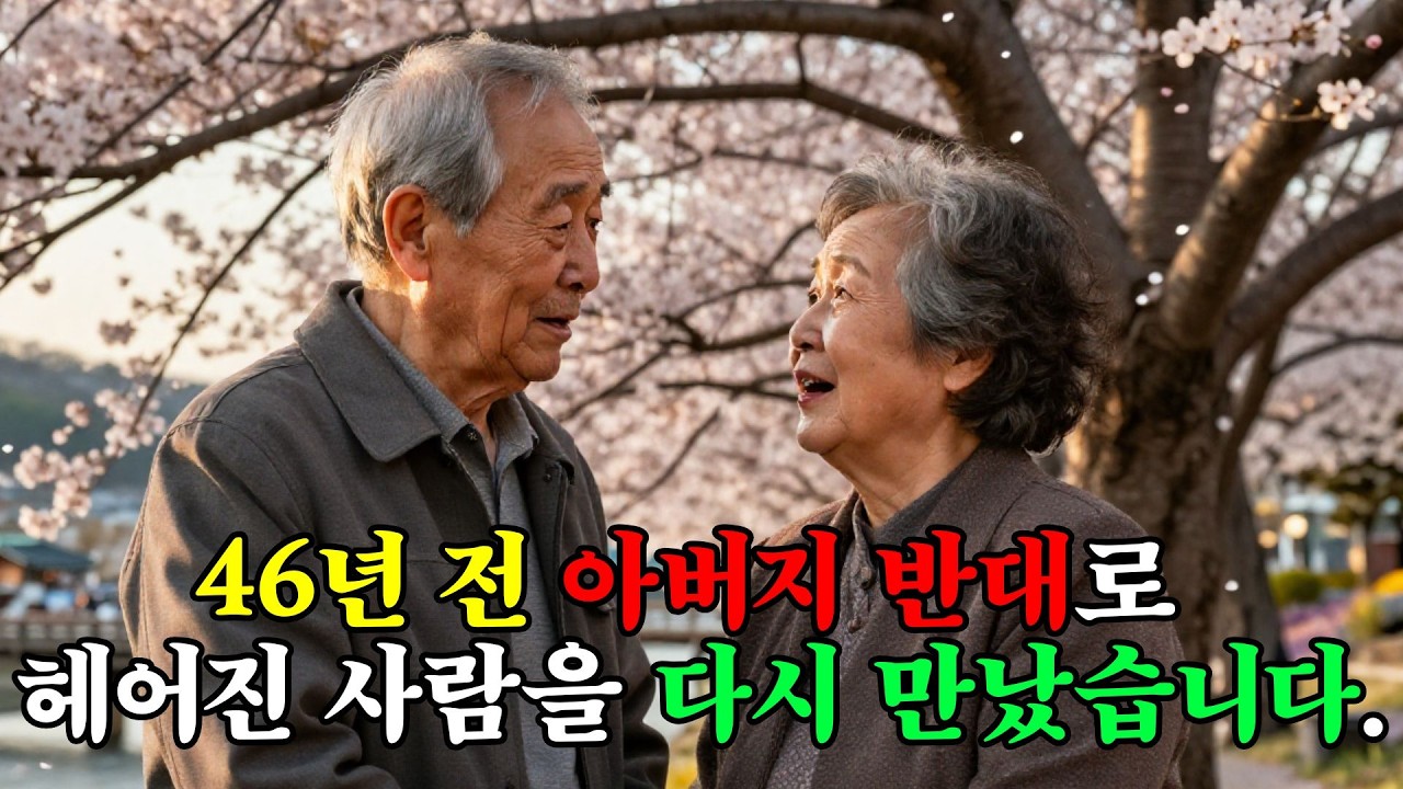 어린시절 만났던 연인을 아버지의 반대로 떠나보내고 아내와 사별 후 46년만에 다시 만났습니다.ㅣ노후사연ㅣ황혼연애ㅣ시니어사연ㅣ오디오북