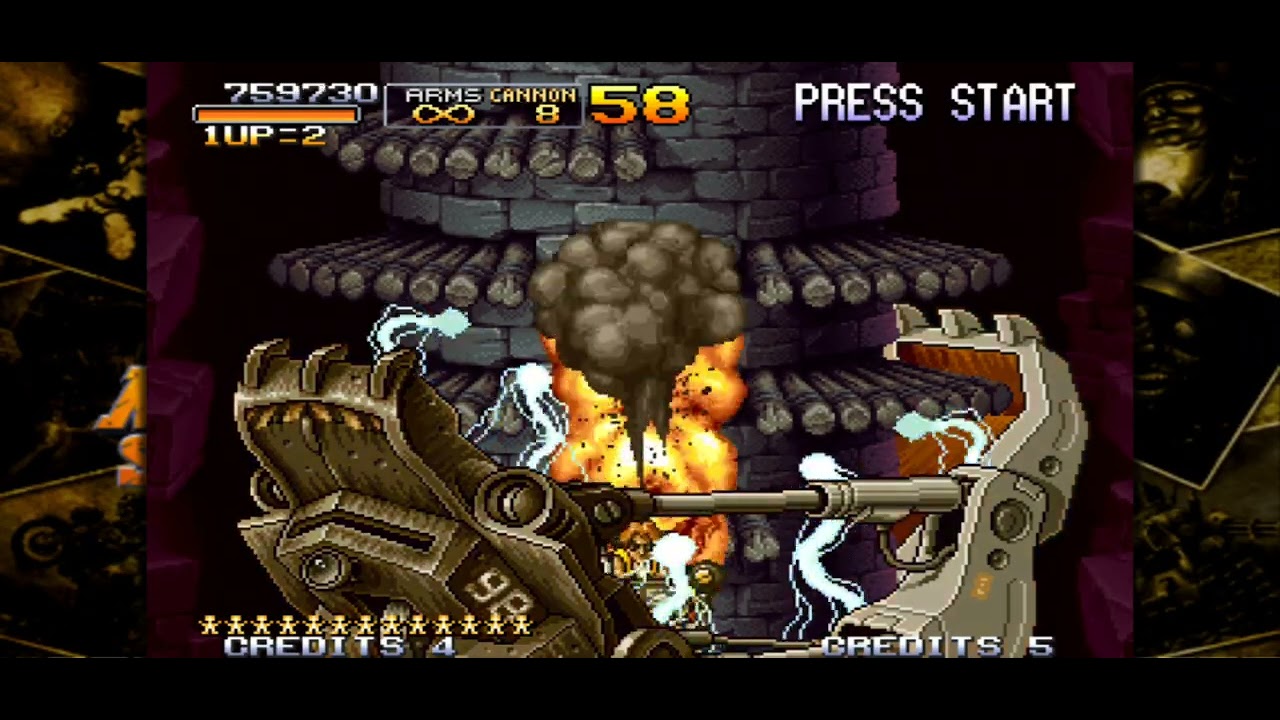 Metal Slug 2 Boss 2 Tricks !