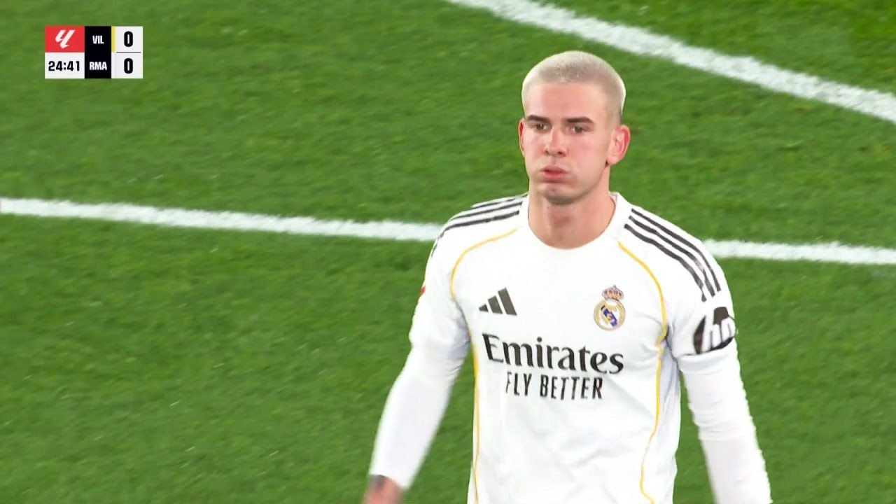 Franco Mastantuono vs Villarreal (24/01/2026)
