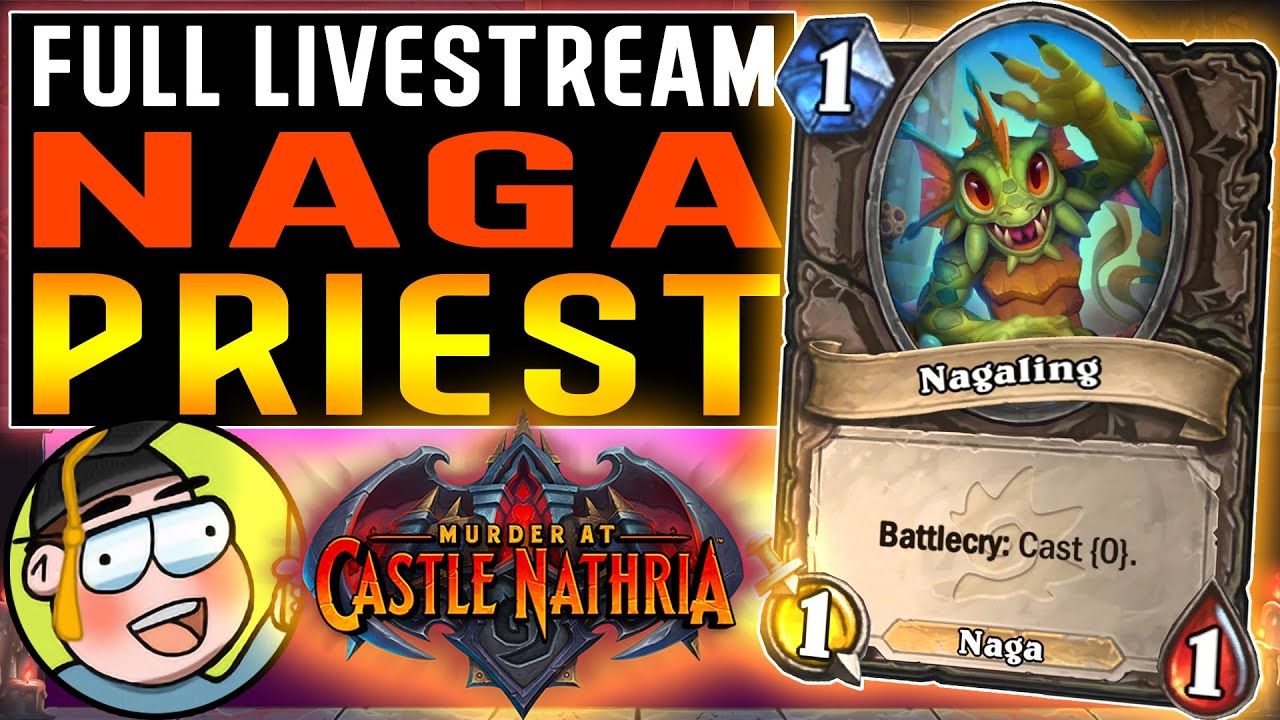 ⭐ NEW NAGA PRIEST! Murder at Castle Nathria - Hearthstone