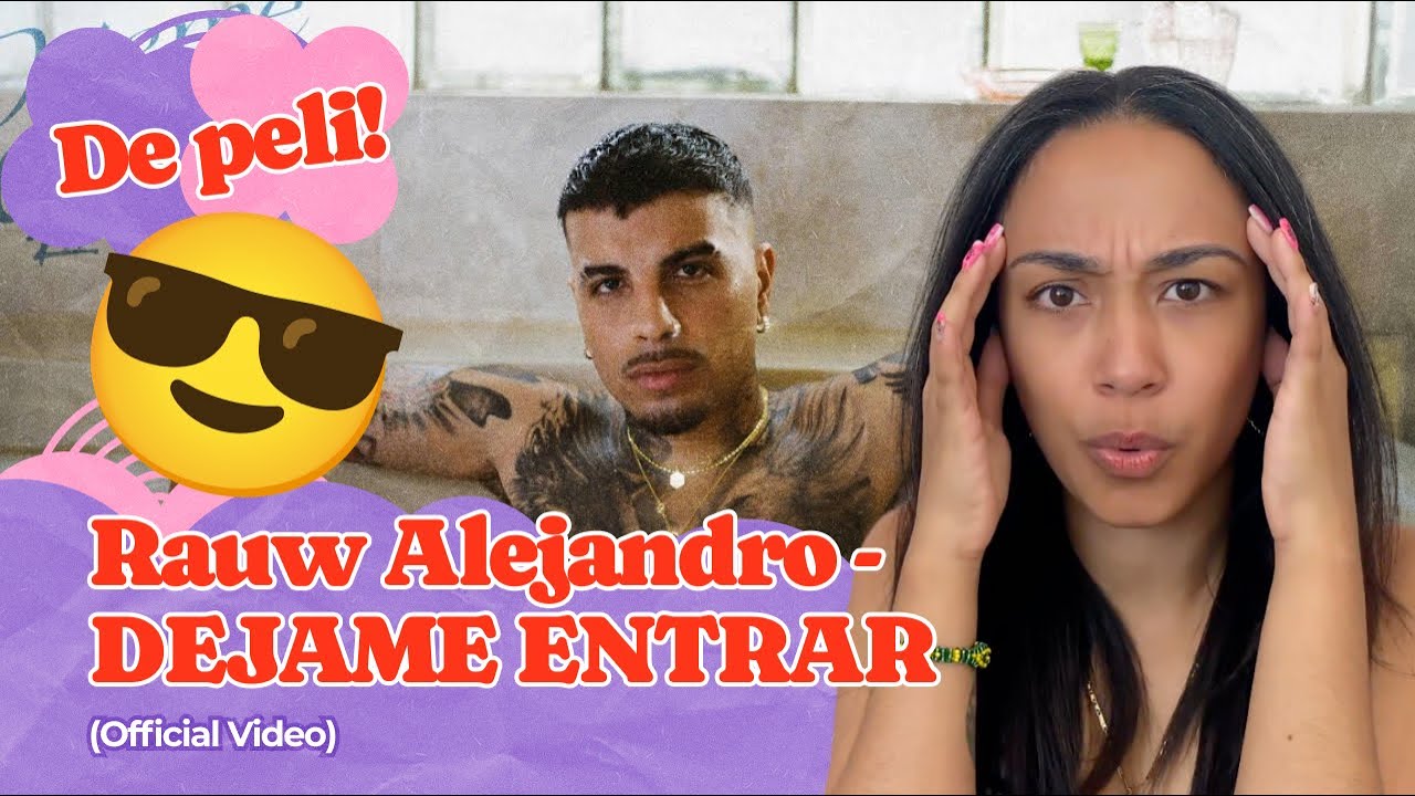 Rauw Alejandro - DEJAME ENTRAR (Official Video) ▷ Reacción !!!