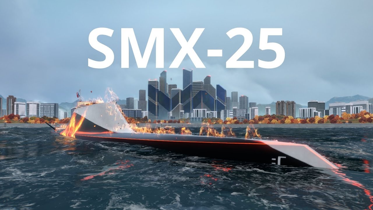 This Underrated Submarine.. Not good For Rush.. - SMX-25 - Modern Warships