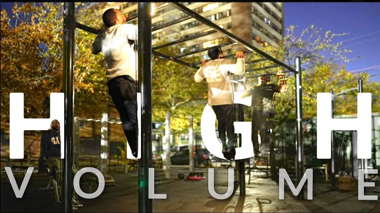 High volume calisthenic routines
