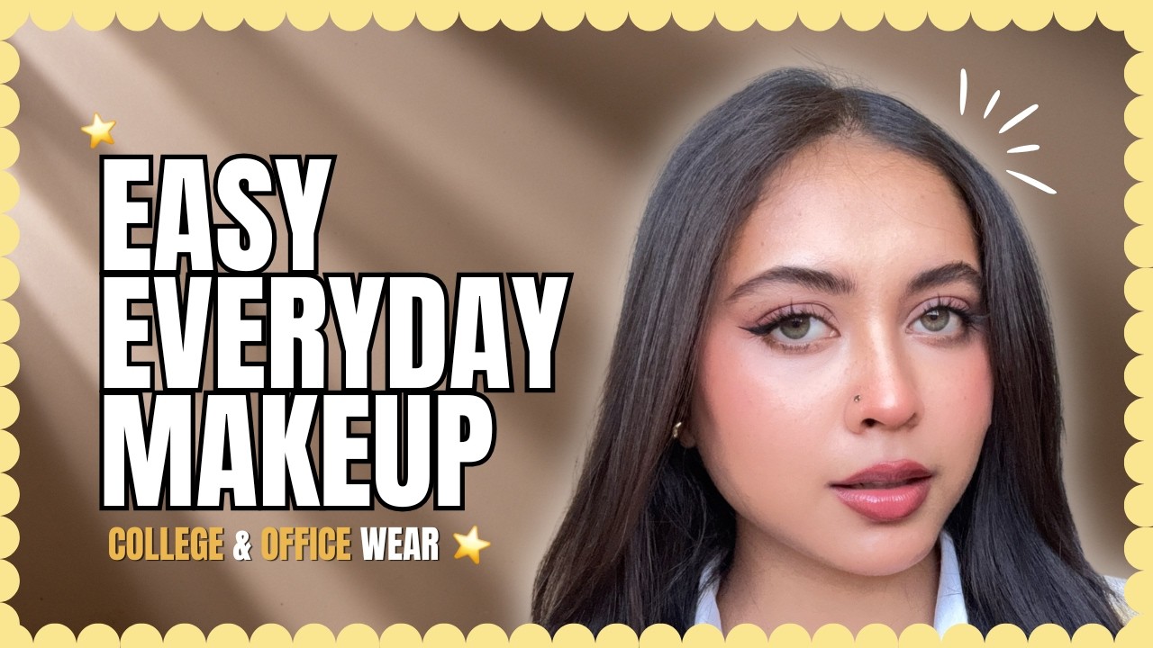 The *ONLY* Makeup Look You Need for College & Office