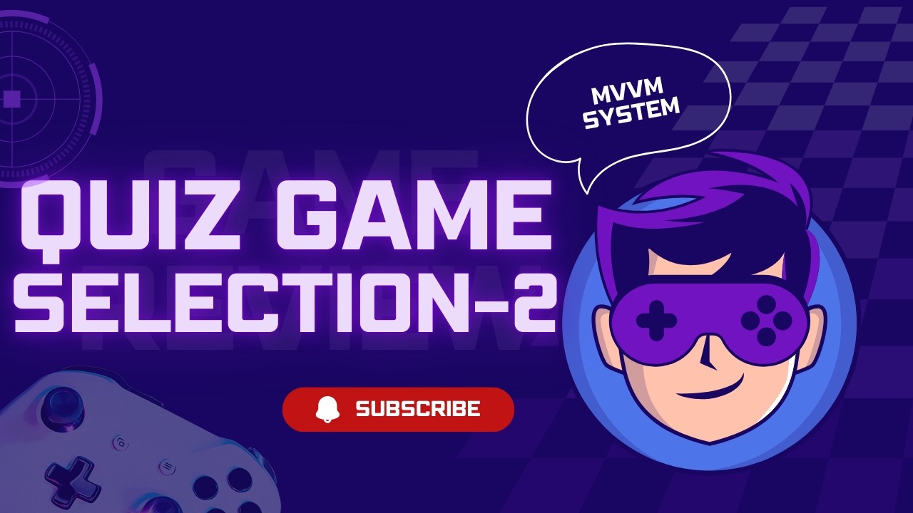 Flutter Quiz App Series | Part 3 – Full Selection Screen Implementation