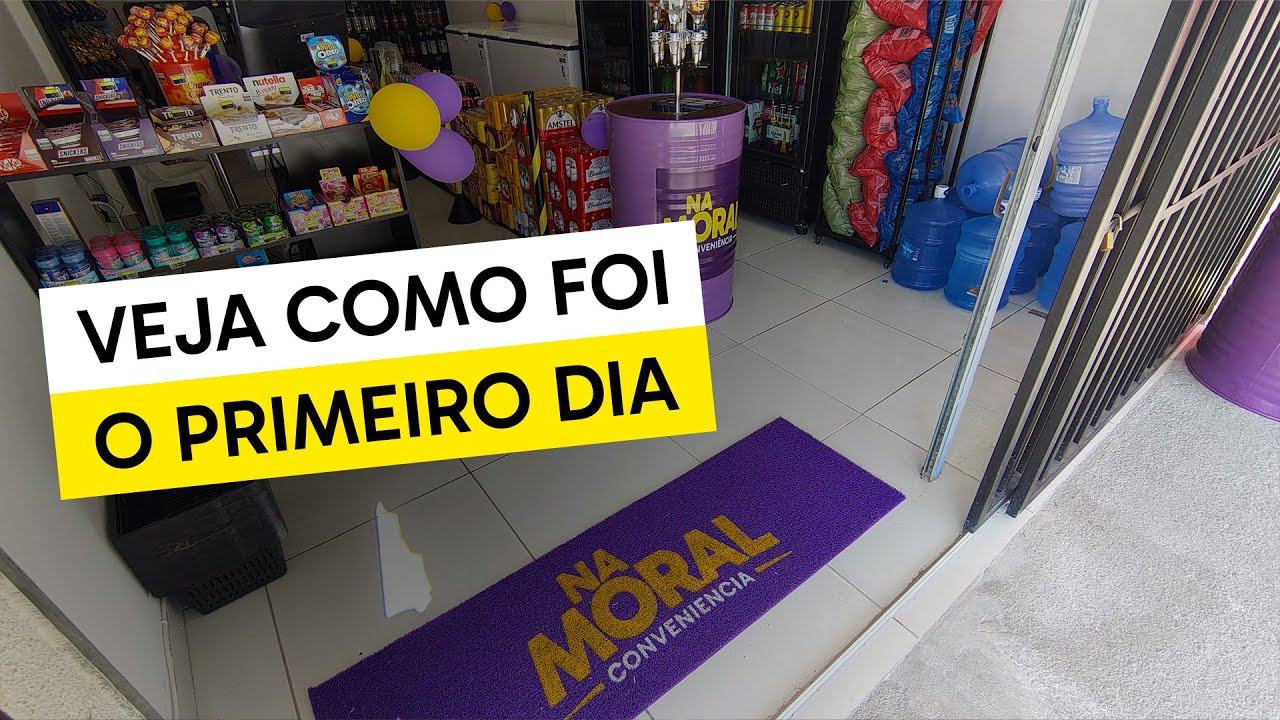 Como foi o primeiro dia da Loja de Conveniência