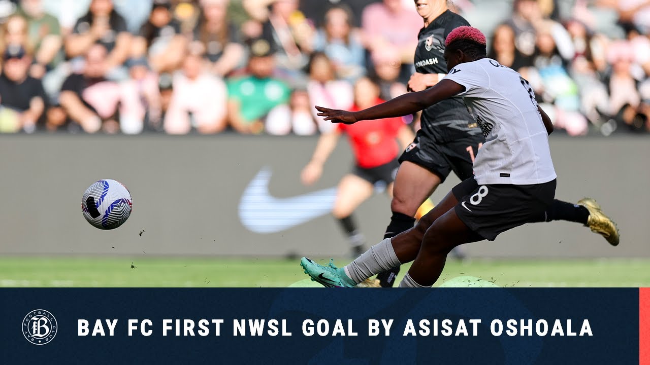 Bay FC First NWSL Goal by Asisat Oshoala
