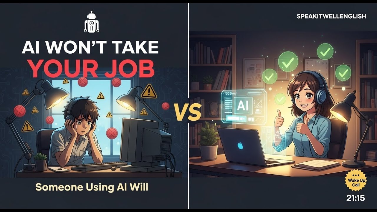 AI Won't Take Your Job - Someone Using AI Will | Wake Up Call | Future of Work in English