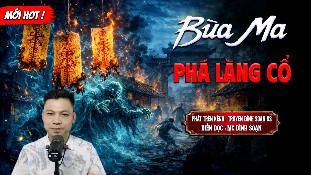 BÙA MA PHÁ LÀNG CỔ - truyện ma mới nhất 2026 | MC ĐÌNH SOẠN kể lại...