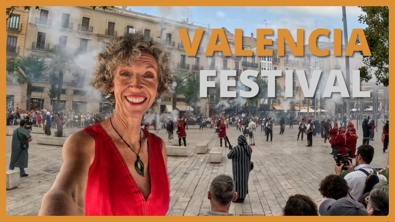 Loud Blasts in the Square? Stumbling into Valencia's Historic Moors & Christians Fiesta! - S03E45
