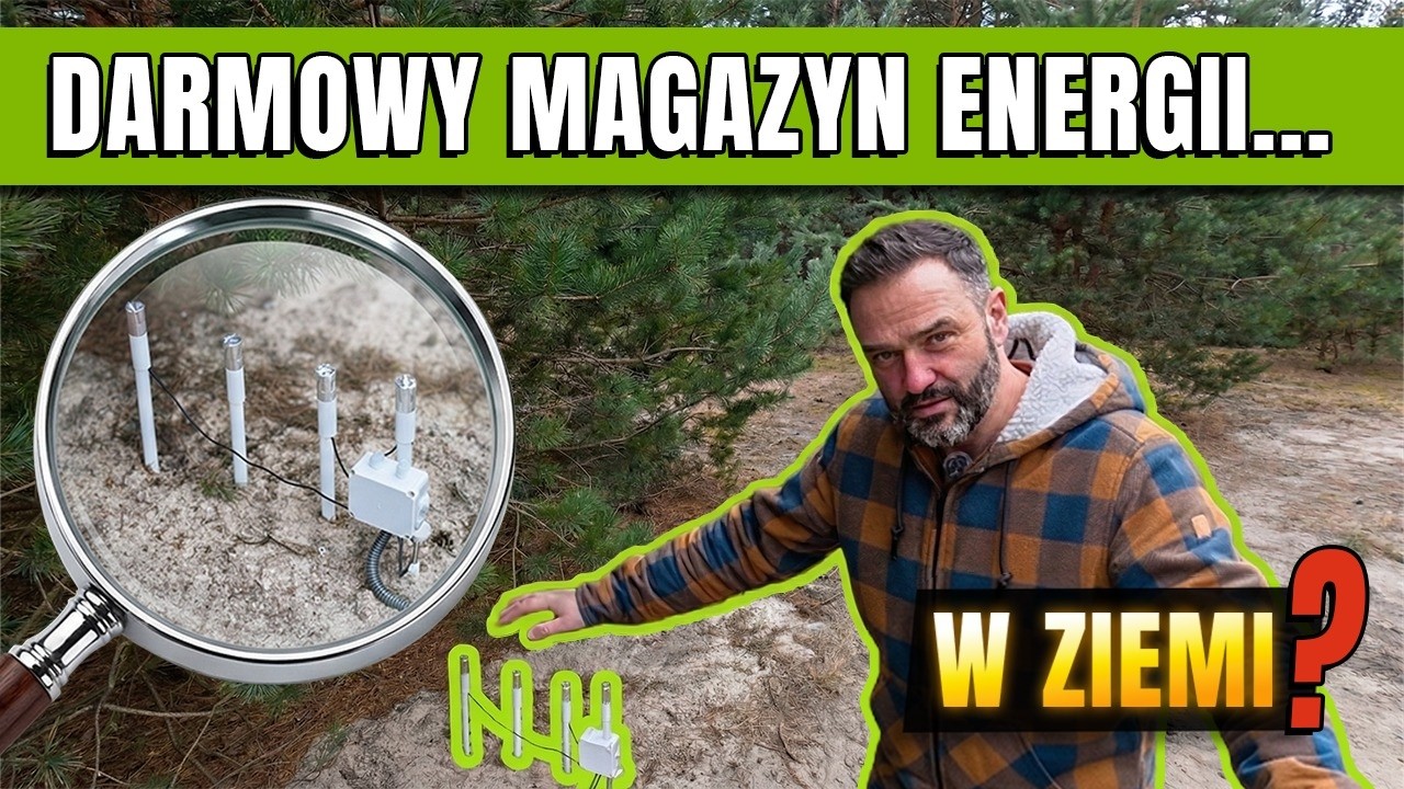 Spos&oacute;b na Ogrzewanie Domu Ziemią! Sezonowy Magazyn Energii!