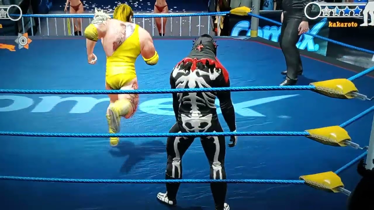 Lucha libre Heroes del Ring Excelente juego 