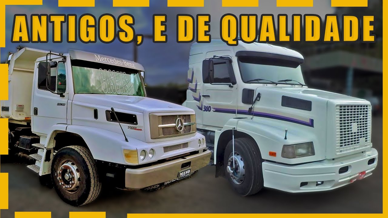 5 CAMINHÕES ANTIGOS QUE SÃO MELHORES QUE OS NOVOS PARTE 2.