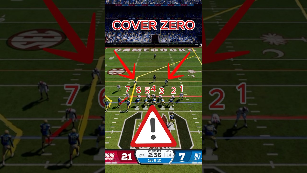 How To Read Defenses Like A PRO In College Football 26! ✅ (So EASY)