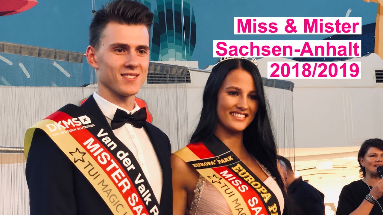 Wahl von Miss und Mister Sachsen-Anhalt 2018/2019