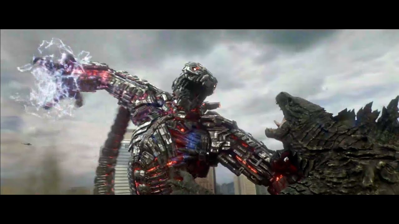 GODZILLA vs KONG Rescored ~ Godzilla vs. Mechagodzilla ~ Dinoxels Cut