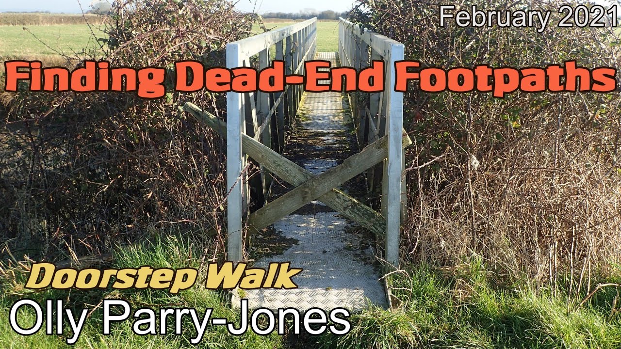 Finding Dead-End Footpaths #DoorstepWalk